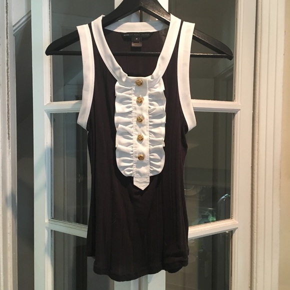Marc By Marc Jacobs Tops - Marc by Marc Jacobs tuxedo top size M